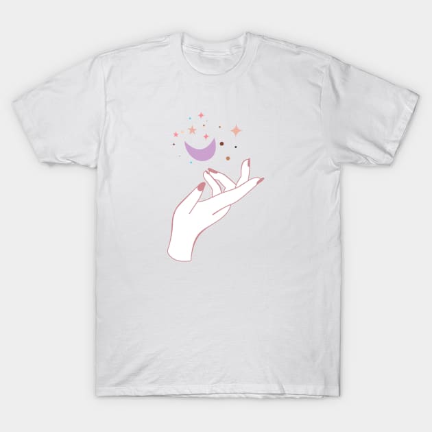 The Constellation is in your hand T-Shirt by Dear Fawn Studio